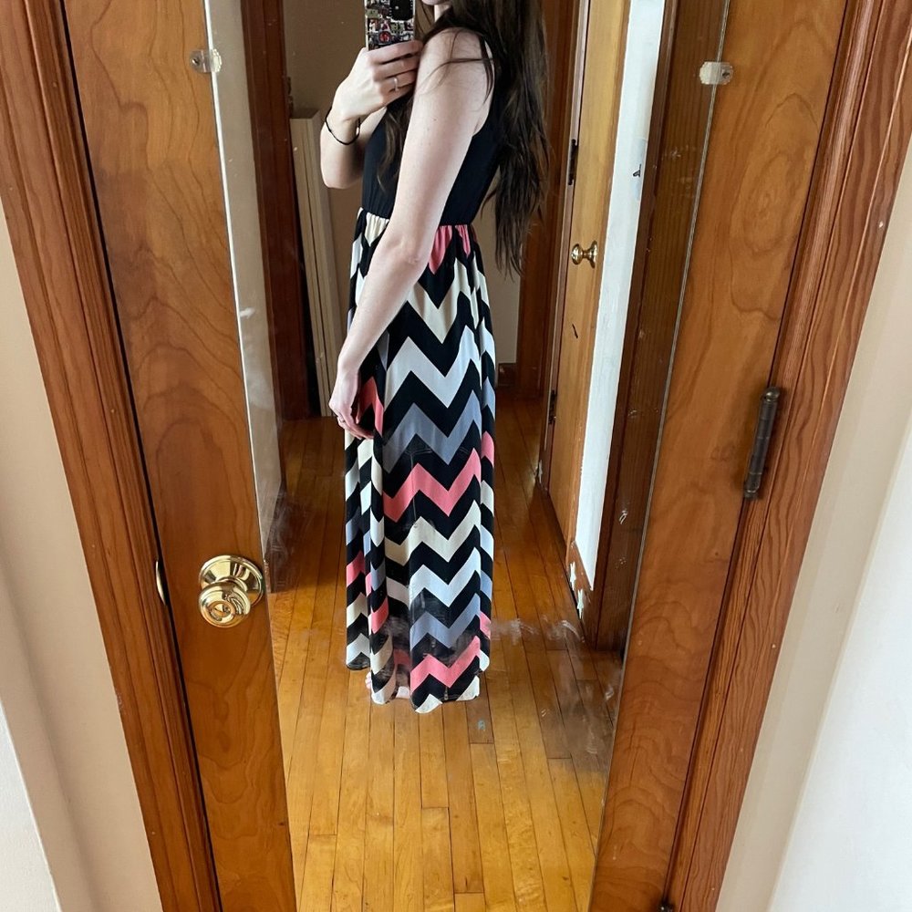 Patterned Maxi Dress